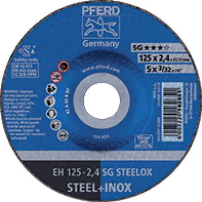 Trennscheibe, PFERD - Trennscheibe SG, Stahl/Inox, gekröpft