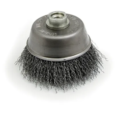 Stahldraht-Topfbürste