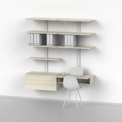 Pecasa Home Office 1780 x 2200 Holz, 1 Möbel