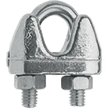 Drahtseilklemme - V4A, Bügelseilklemme rostfrei