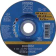 Trenn-/Schruppscheibe, PFERD - Trenn- / Schruppscheibe PSF, Stahl/Inox, gekröpft