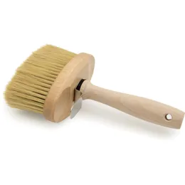 HOLA PUREmaxx Oval-Lasurbürste, 130 x 55 mm, falb