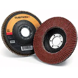 Fächerschleifscheibe, 3M - CUBITRON II, gekröpft