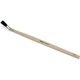 HOLA BRImaxx Plattpinsel, gebogen, Breite 10 mm, schwarz