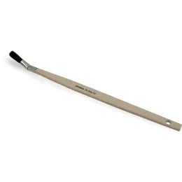 HOLA PUREmaxx Plattpinsel, gebogen, Breite 10 mm, schwarz