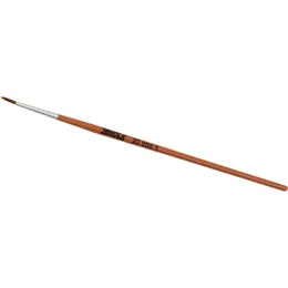 HOLA Schüler-Aquarellpinsel, Synthetikhaar, Ø 2.7 mm, braun