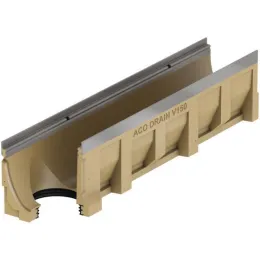 Multiline V 150 Rinnenkörper mit Lippenlabyrinthdichtung