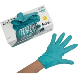 Einweghandschuhe aus Nitril-Latex, Grösse XL