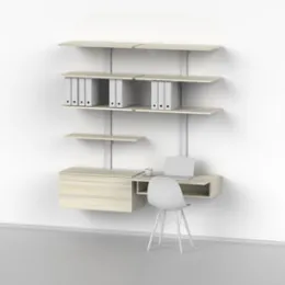 Pecasa Home Office 1780 x 2200 Holz, 1 Möbel