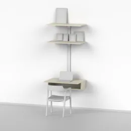 Pecasa Home Office 590 x 2200 Holz, 1 Möbel