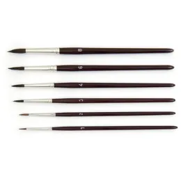 HOLA Schülerpinsel-Set, 6-teilig