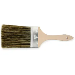 Schläger, reine Chinaborsten, Breite 4"