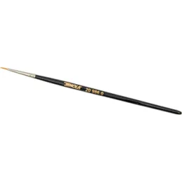 HOLA Aquarellpinsel, spitze Form, Polyesterhaare, Grösse 0